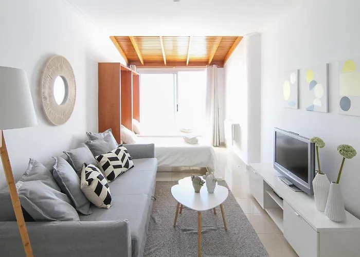 아파트 Estudio Frente A La Playa De Canteras S64